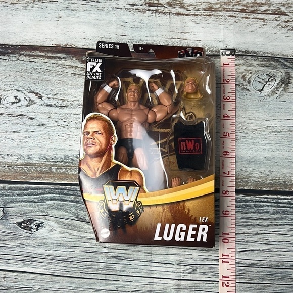 Mattel WWE Elite Legend Lex Luger 6” Action Figure - Picture 5 of 6